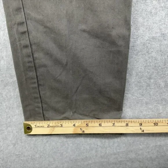 Signature Levi Strauss Mens Pants Sz 32x31 Gray Athletic Chino Classic Denim - Picture 7 of 14
